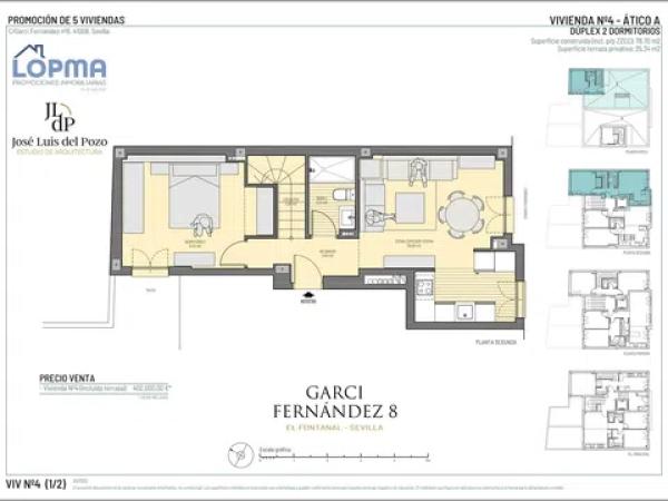 Дуплекс на продажу в Calle Garci Fernández, 8, Севилья thumbnail 1