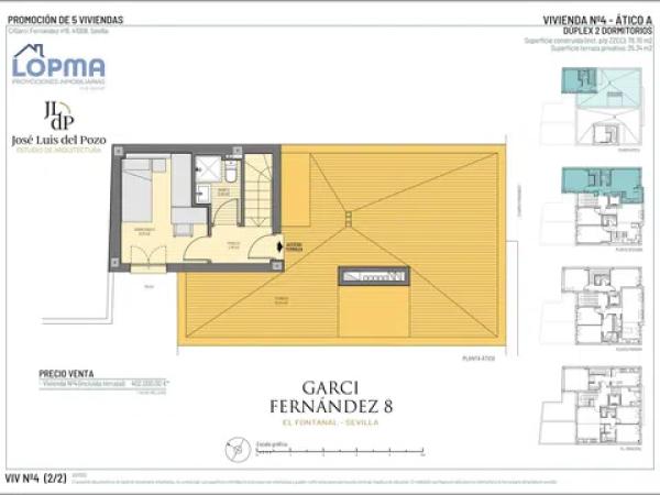 Дуплекс на продажу в Calle Garci Fernández, 8, Севилья photo 3