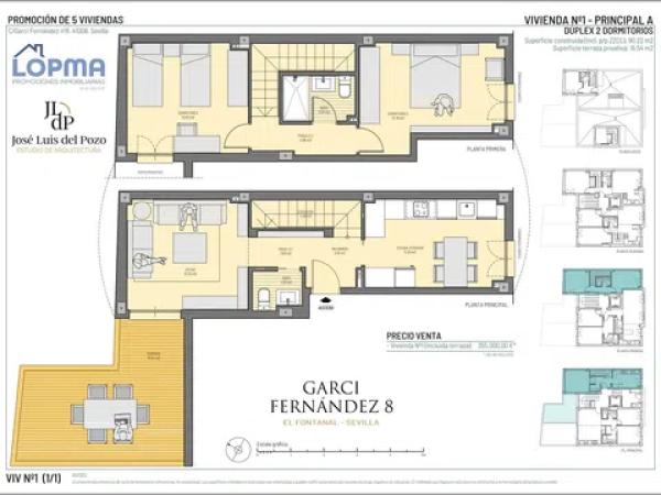 Дуплекс на продажу в Calle Garci Fernández, 8, Севилья photo 2