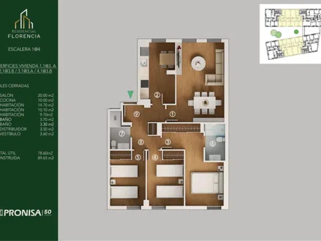 Venta de piso en Avenida Zaragoza 25, 29, Utebo
photo 1