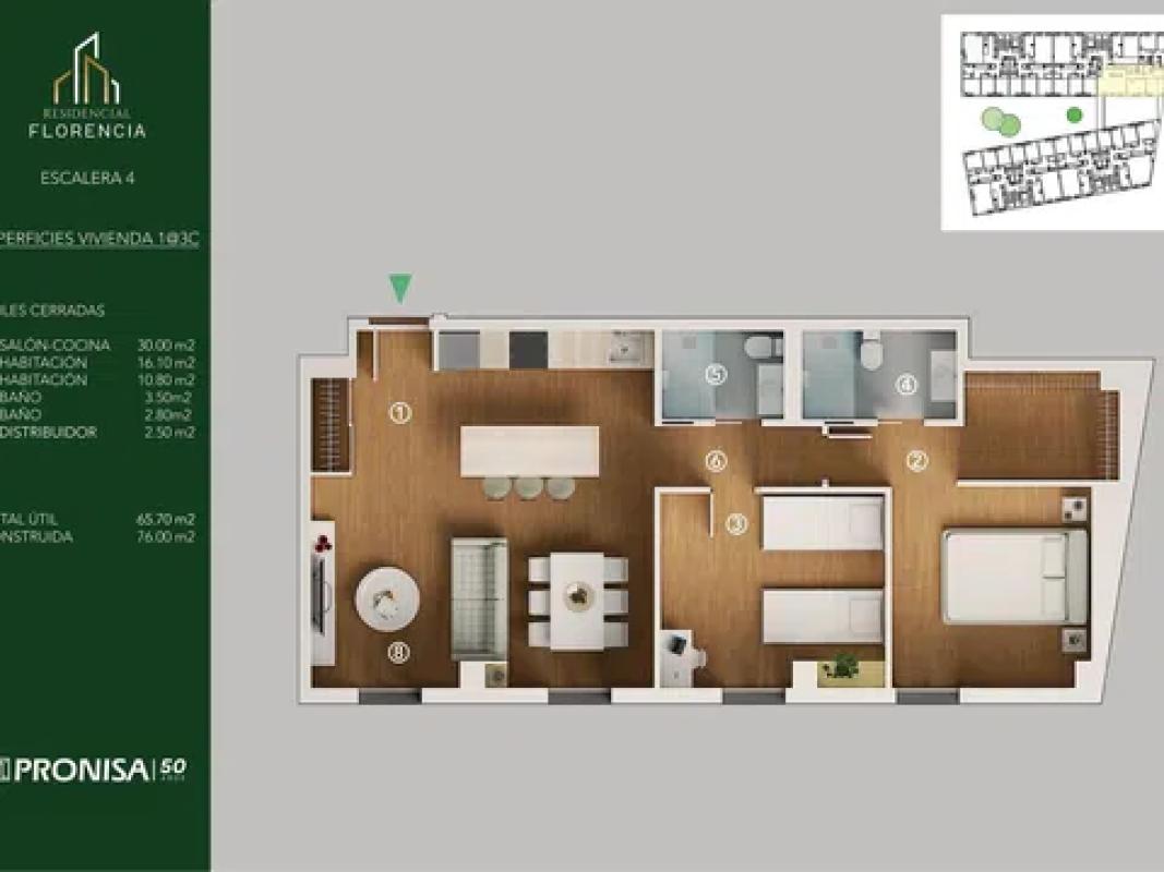Venta de piso en Avenida Zaragoza 25, 29, Utebo
photo 1