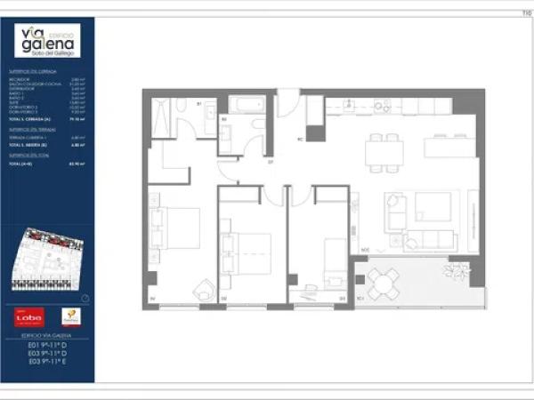 Продажа квартиры на Avenida de Cataluña s/n, Сарагоса
 photo 1