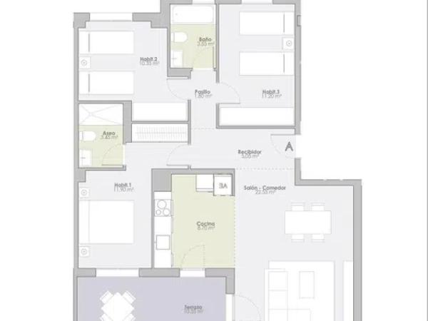 Пентхаус на продажу в  Calle Camilo José Cela, 661, Сарагоса photo 3