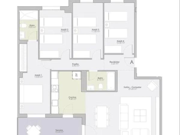 Продажа квартиры на Calle Camilo José Cela, 661, Сарагоса
 photo 3