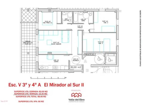 Продажа квартиры на Calle Palacio de los Condes de Gómara, 1, Сарагоса
 photo 3