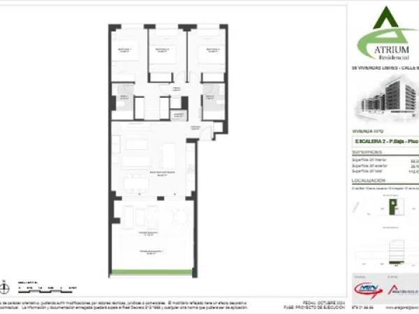 Продажа квартиры на Biel, 36, Сарагоса
 photo 3