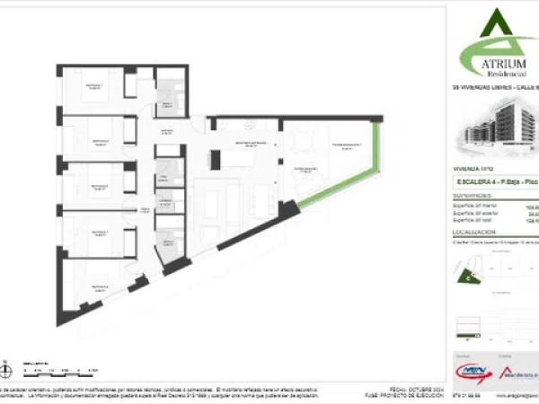 Sale of flat in Biel, 36, Zaragoza
 photo 2