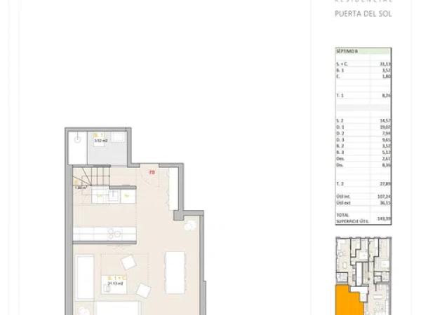 Penthouse for sale at Avenida de Madrid, 46, Zaragoza photo 1