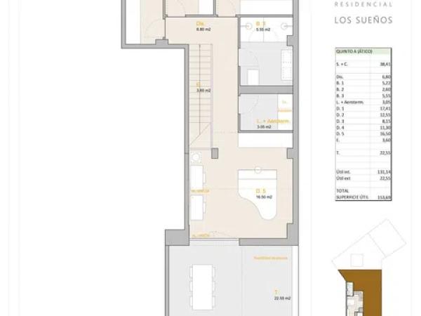 Penthouse for sale at  Calle Francisco de Quevedo, 3, Zaragoza photo 2