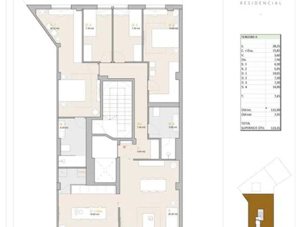 Sale of flat in Calle Francisco de Quevedo, 3, Zaragoza
 photo 1