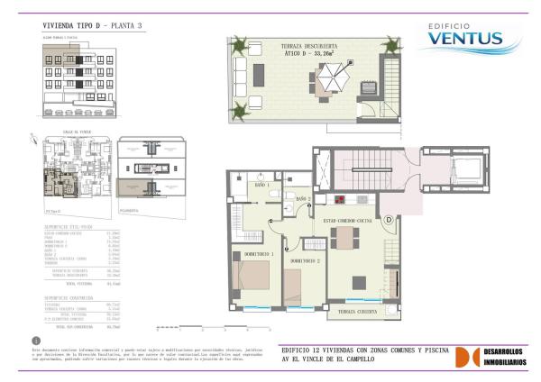 Penthouse for sale at Avenida del Vincle, 7, El Campello photo 1
