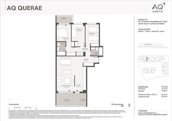 Продажа квартиры на Avenida Nuestra Señora del Retamar s/n, Лас-Росас-де-Мадрид
photo 1