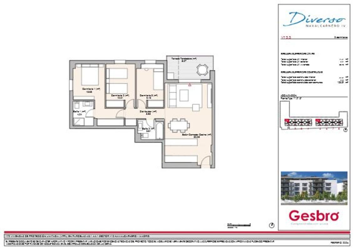Venta de piso en Avenida del Arroyo Juncal, 20, Navalcarnero
photo 1