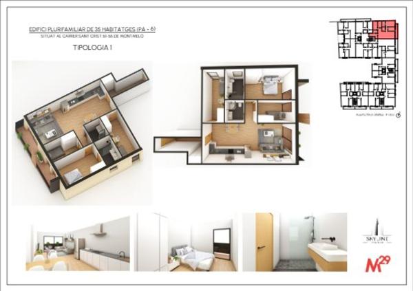 Sale of flat in Calle Sant Crist de la Grua, 51, Montmeló
 photo 4