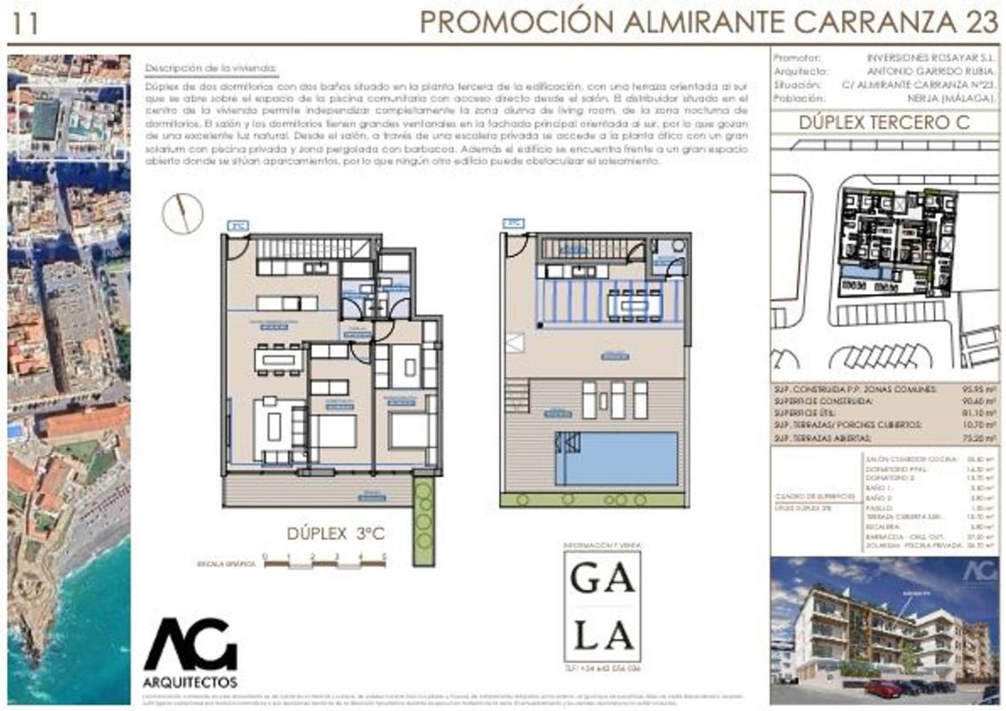 Продажа пентхауса на  Calle Almirante Carranza, 23, Нерха photo 5
