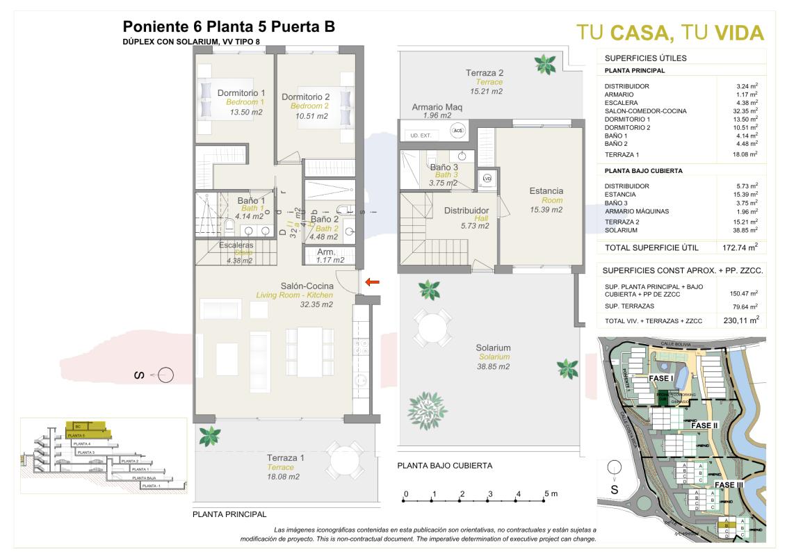 Obra nueva Camporrosso Serpentine en Finestrat (Revista) plan 4