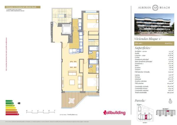 Penthouse for sale at Calle Alboran, 12, El Campello photo 1
