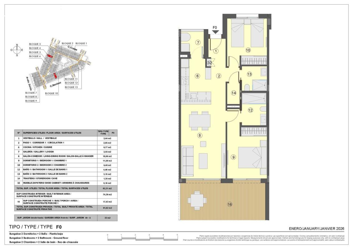 Venta de piso en Barrio Los Balcones - Los Altos del Edén, Torrevieja
photo 1