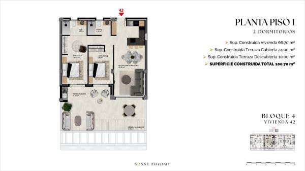 Квартира на продажу на  Calle Mexico, 31, Финестрат photo 2