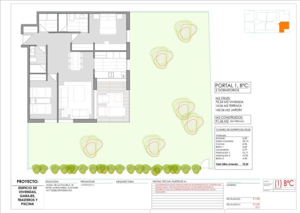 Venta de piso en Avenida de Palmela & Carrer del Tenista David Ferrer s/n, Jávea/Xàbia
 photo 4