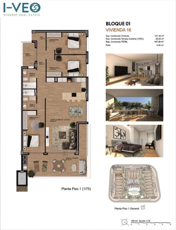 Venta de piso en Alicante-Aspe, CV-847, km 3, 8, Monforte del Cid
photo 1