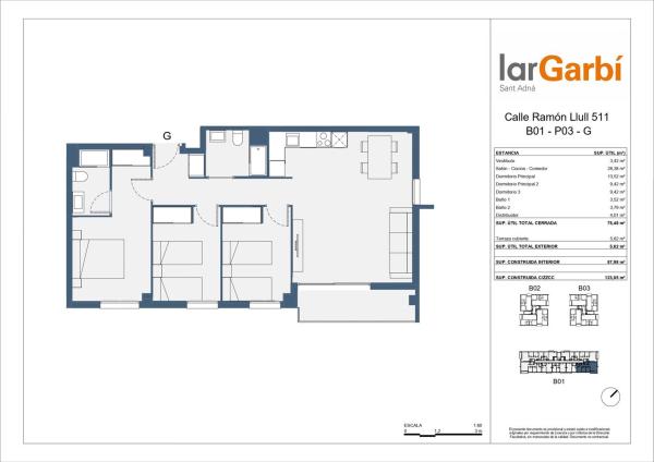 Sale of flat in Ramón Llull, 511, Sant Adrià de Besòs
thumbnail 1
