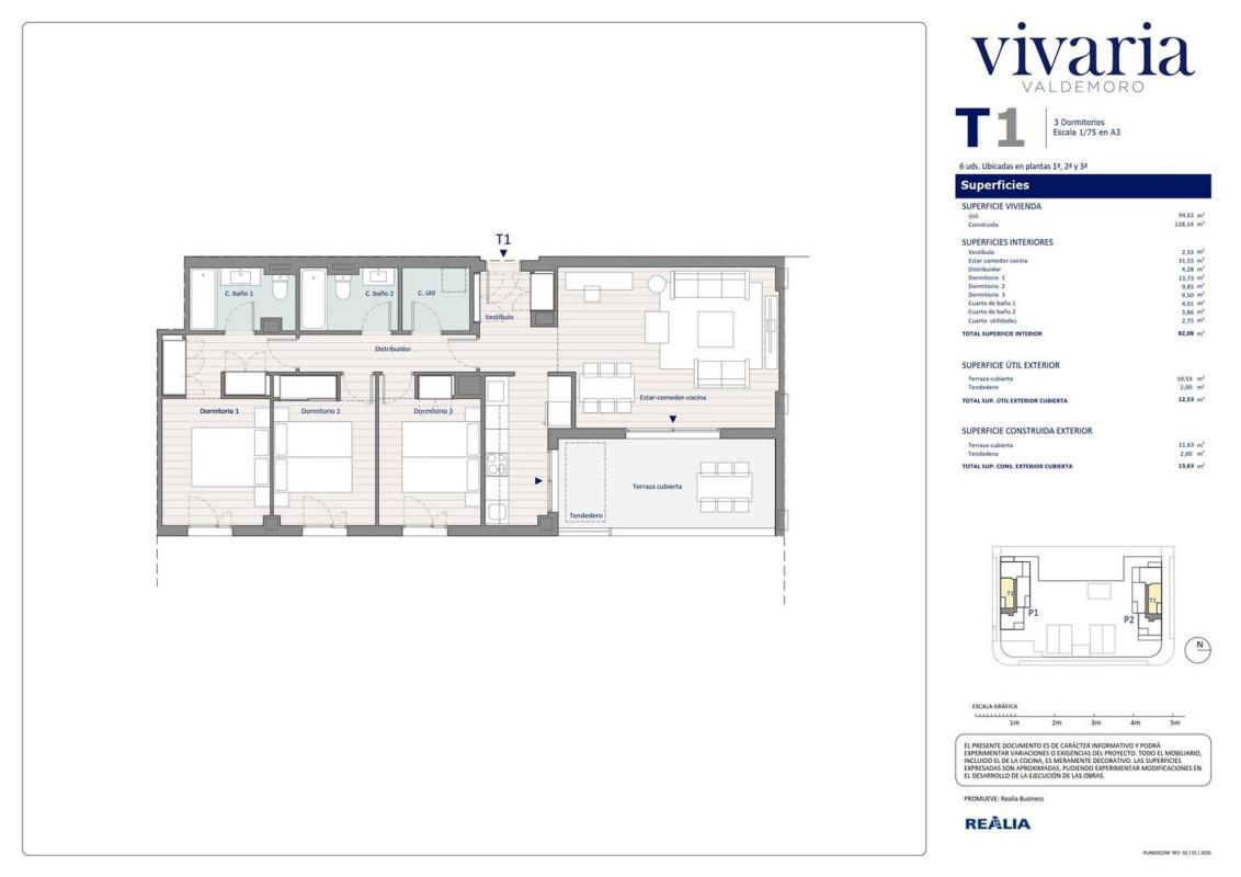 Venta de piso en Calle de Lili Álvarez, 20, Valdemoro
 photo 5