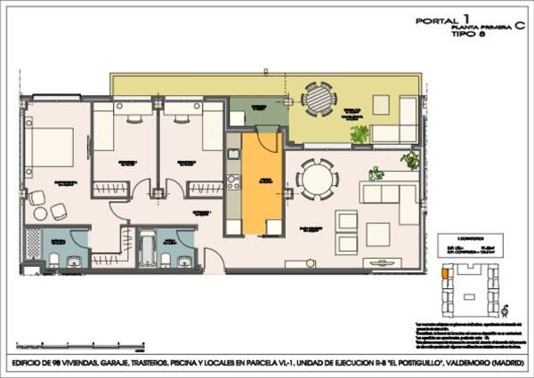 Продажа квартиры на Calle Mencía Calderón s/n, Вальдеморо
photo 1