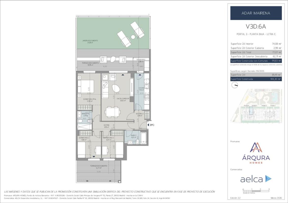 Venta de piso en Avenida Andalucía s/n, Mairena del Aljarafe
photo 1