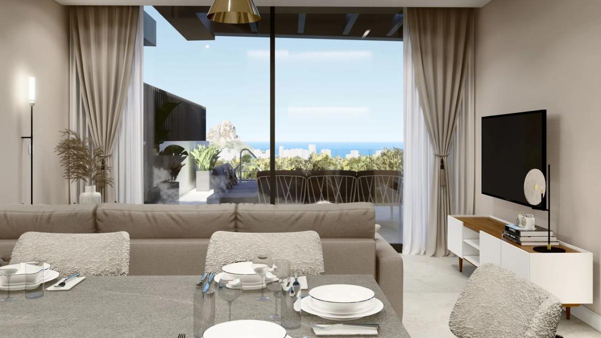 Obra nueva Chalet pareado en calle Colina del Sol, 1 en Calpe (Revista) photo 3