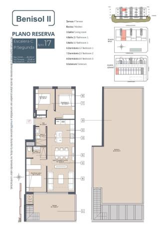 Penthouse for sale at Ático en Calle Infanta Elena, 14, Benijofar, Benijofar thumbnail 1