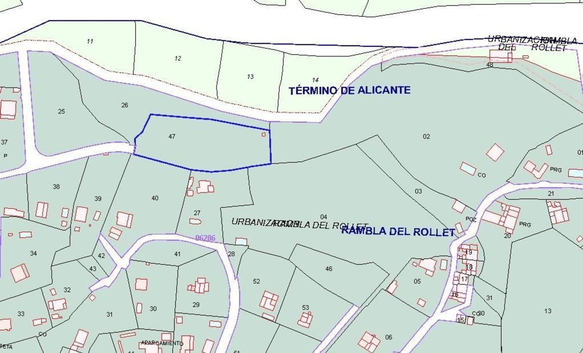 Terreno en venta en Cañada del Fenollar, Alicante photo 1