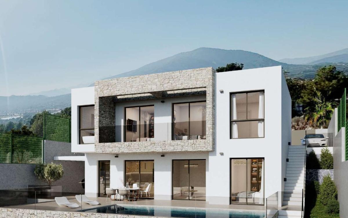 Obra nueva Villa Ibiza en Finestrat (Revista) photo 2