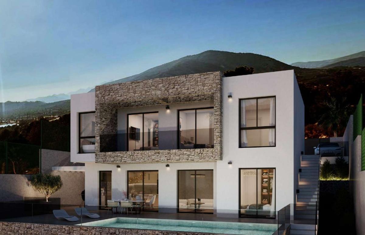 Obra nueva Villa Ibiza en Finestrat (Revista) photo 3