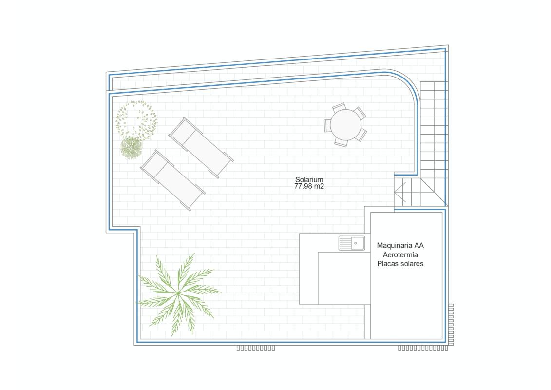 New construction Villa Infinity Mare in Cape Palos plan 7