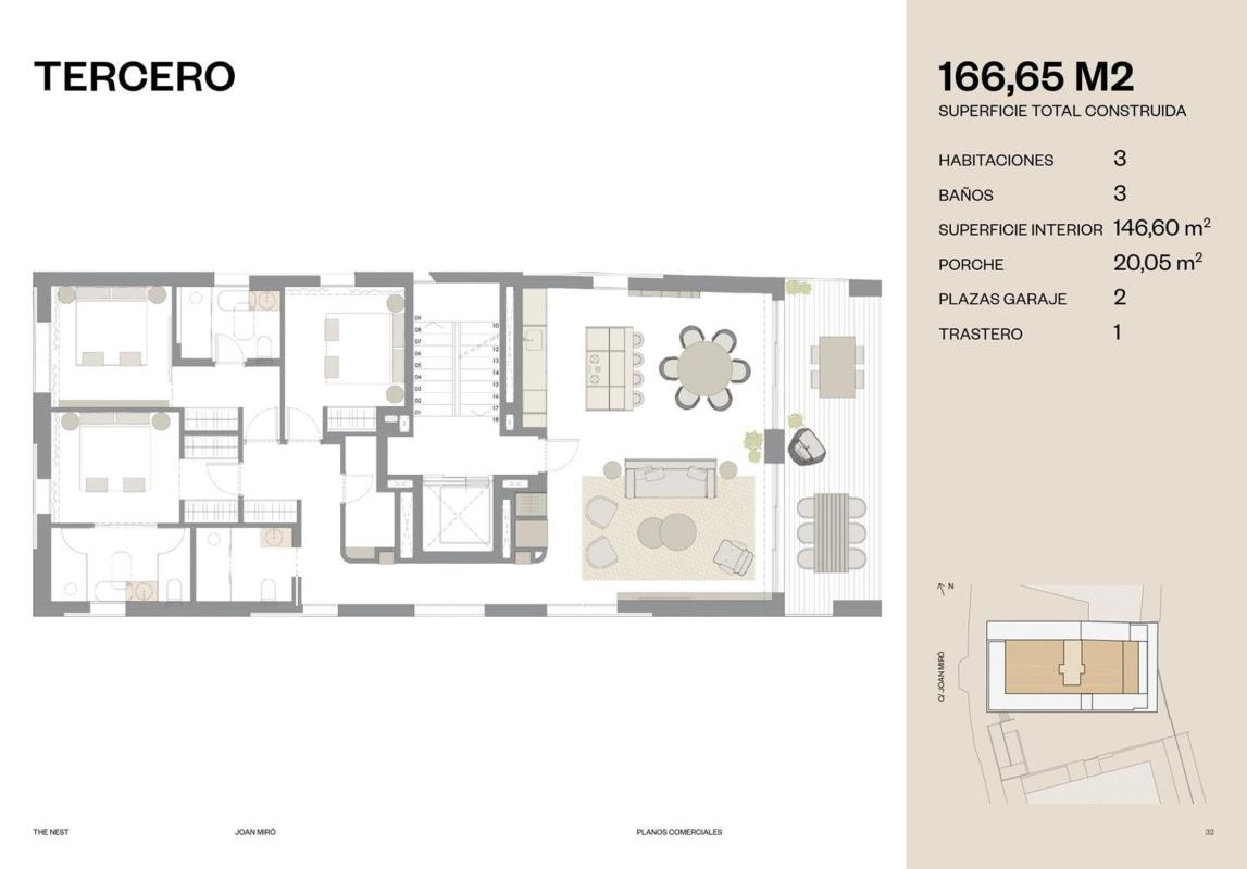 Venta de piso en Piso en Vereda de Joan Miró, 3, Paseo Marítimo, Palma de Mallorca, Palma de Mallorca
photo 1