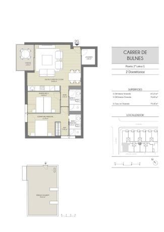 Penthouse for sale at  Ático en Calle Bulnes, 23, El Vivero, Palma de Mallorca, Palma de Mallorca photo 1