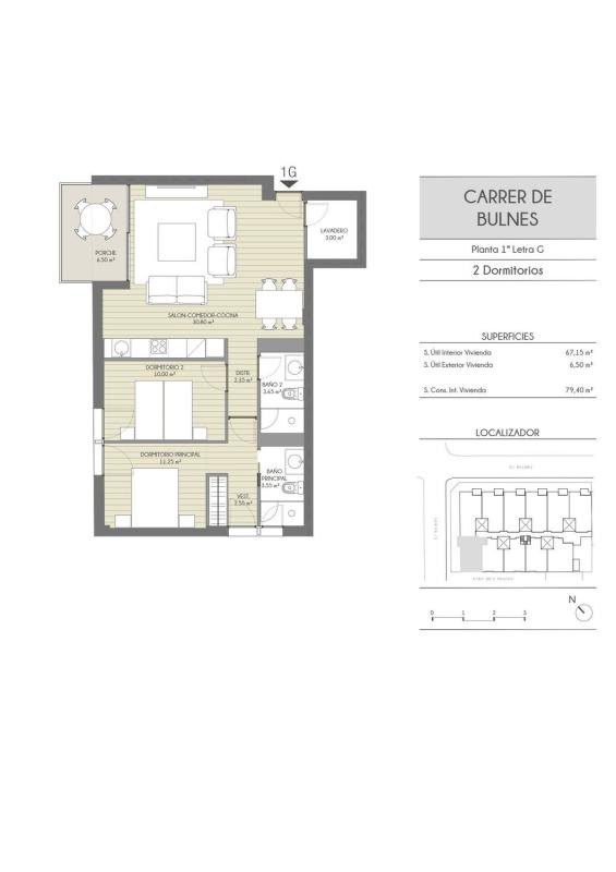 Venta de piso en Piso en Calle Bulnes, 23, El Vivero, Palma de Mallorca, Palma de Mallorca
photo 1