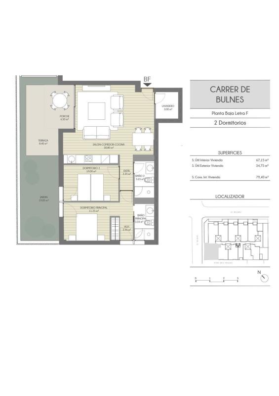 Venta de piso en Piso en Calle Bulnes, 23, El Vivero, Palma de Mallorca, Palma de Mallorca
photo 1