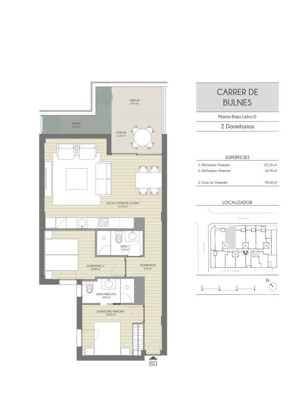 Venta de piso en Piso en Calle Bulnes, 23, El Vivero, Palma de Mallorca, Palma de Mallorca
photo 1