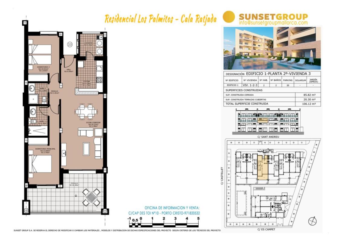Venta de piso en Piso en Calle Castellet, 48, Cala Ratjada, Capdepera, Capdepera
photo 1