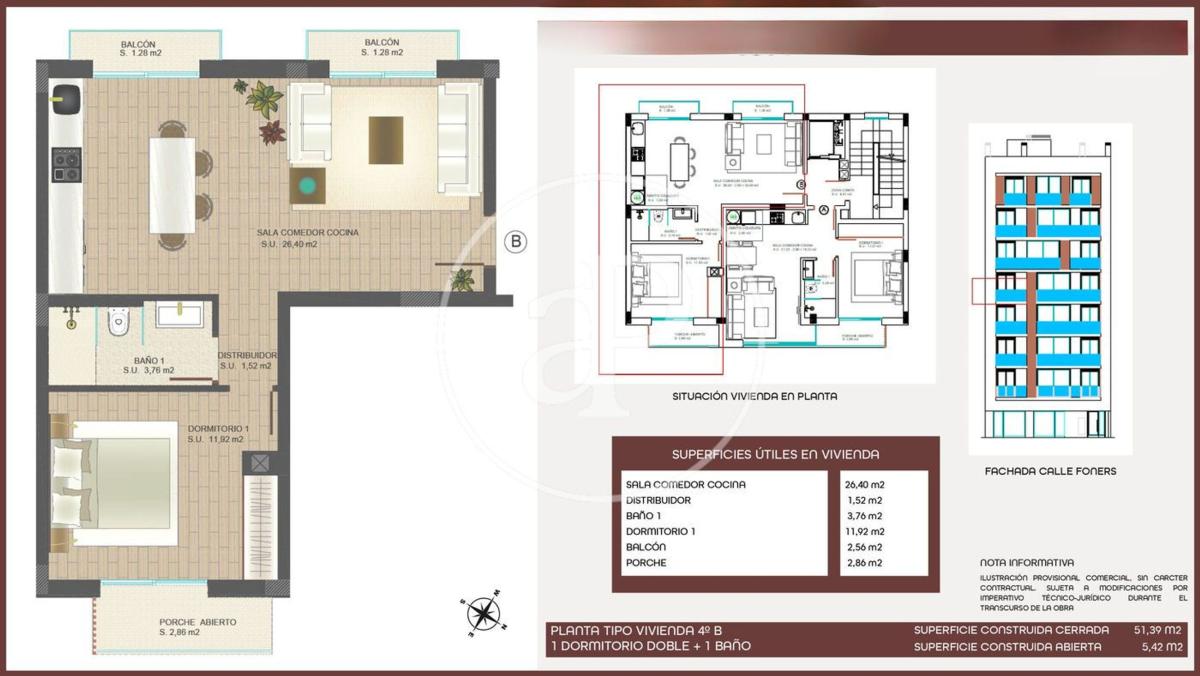 Venta de piso en Piso en Foners, Palma de Mallorca, Palma de Mallorca
photo 3