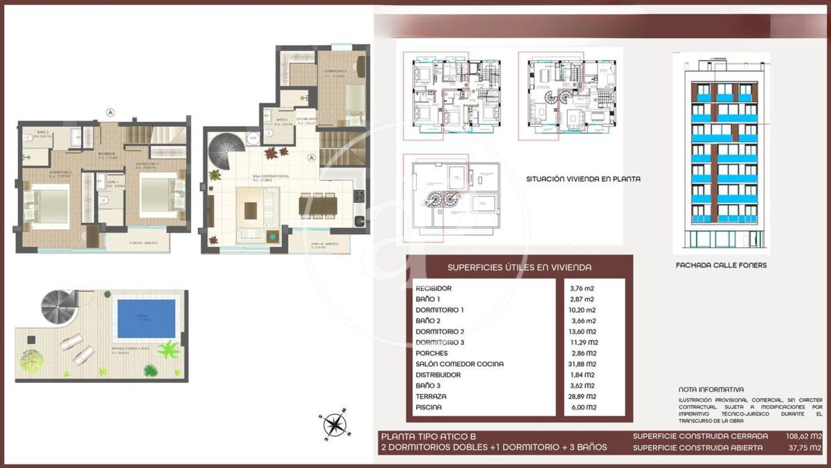 Venta de piso en Piso en Foners, Palma de Mallorca, Palma de Mallorca
photo 4