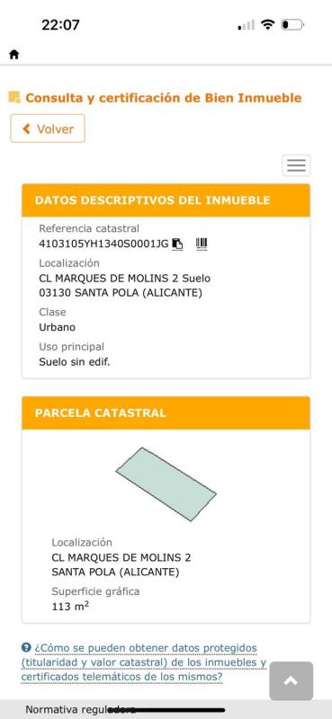 Terreno en venta en Santa Pola, Alicante photo 1