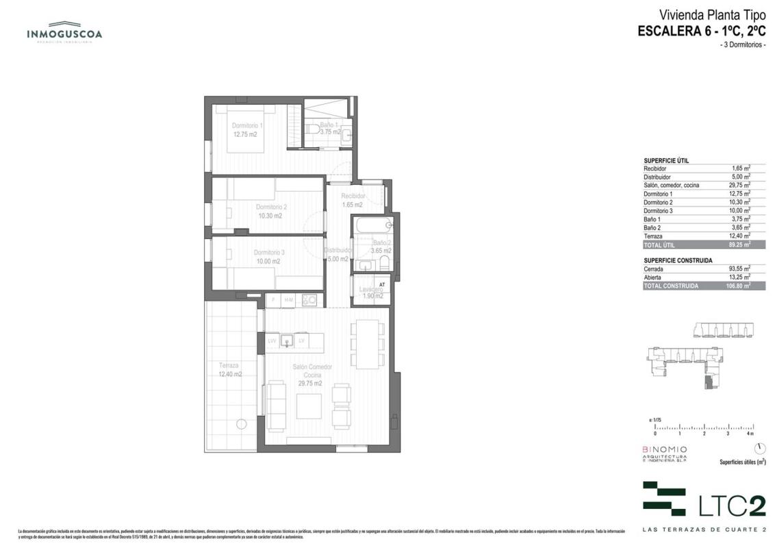 Sale of apartment in Piso en Calle del Orféon s/n, Cuarte de Huerva, Cuarte de Huerva
 photo 5