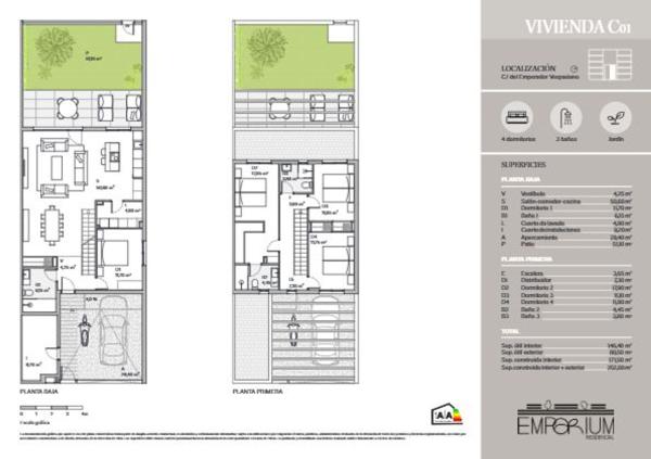 Chalet pareado en Calle Emperador Vespasiano s/n, Cuarte de Huerva photo 1