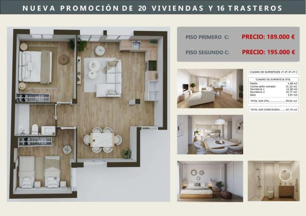 Sale of flat in Piso en Calle de San Antonio Abad, 58, Barrio del AVE, Zaragoza, Zaragoza
thumbnail 1