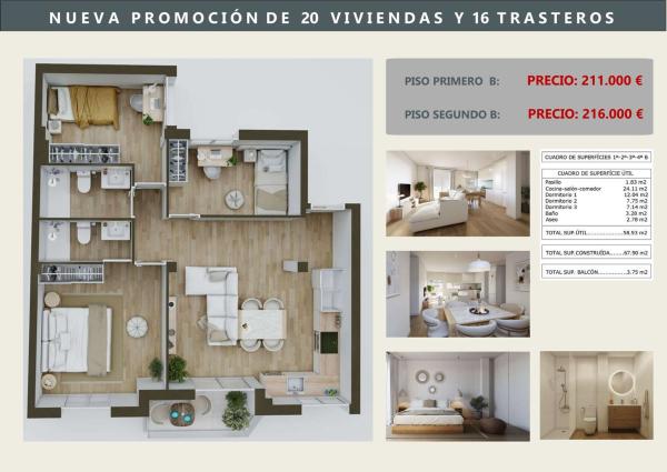 Продажа квартиры на Piso en Calle de San Antonio Abad, 58, Barrio del AVE, Zaragoza, Сарагоса
thumbnail 1