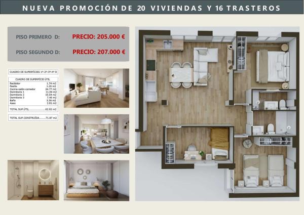 Продажа квартиры на Piso en Calle de San Antonio Abad, 58, Barrio del AVE, Zaragoza, Сарагоса
thumbnail 1