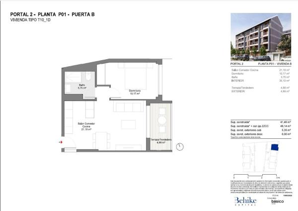 Продажа квартиры на Piso en Avenida de las Fronteras, 9, Noroeste, Torrejón de Ardoz, Торрехон-де-Ардос
 photo 4